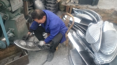 漢鼎led燈具，led路燈壓鑄產(chǎn)品細節(jié)圖